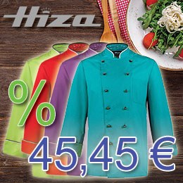 kochjacke farbig aktion