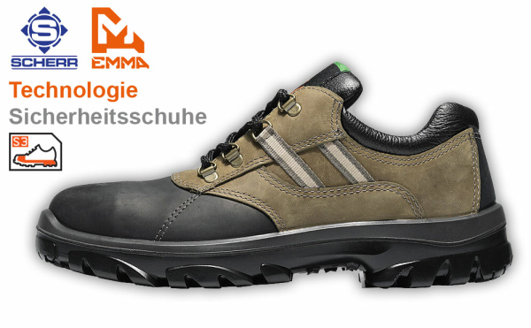 EMMA NORDIC Technologie S3 Sicherheitsschuhe D 48