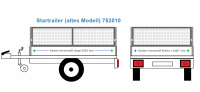 Laubgitter 60 cm Humbaur Anhängeraufbau Startrailer...