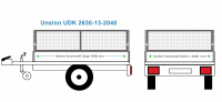 Laubgitter Unsinn Anhängeraufbau UDK 2630 - 13 -...