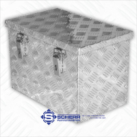 DEICHSEL Aluminium Boxen, L 500 x B 300 x H 350, 52 Liter